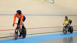 Harrie Lavreysen EARNED OLYMPIC track Cycling sprint Gold for Netherland [upl. by Eirffej155]