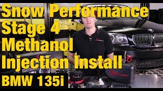 Snow Performance Stage 4 Water Methanol Injection System Overview amp Install on BMW 135i [upl. by Anir52]