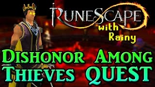 Runescape Dishonour among Thieves Quest with Rainy [upl. by Willin517]