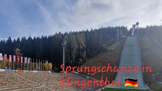 Begehbare Sprungschanze im sächsischen Klingenthal quotVogtlandquot [upl. by Elton]