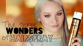 Quick Tip The Three Wonders of Hairspray [upl. by Slyke]