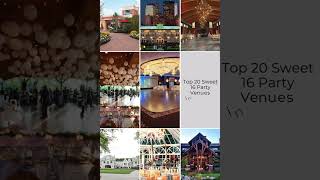 Top 20 Sweet 16 Party Venues in New Jersey [upl. by Asilehs281]