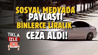 Sosyal medyada paylaştı binlerce lira ceza aldı [upl. by Eleonore413]