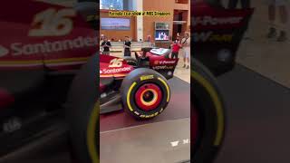 Formula 1 car show at MBS youtubeshorts shortsfeed singapore [upl. by Fevre]