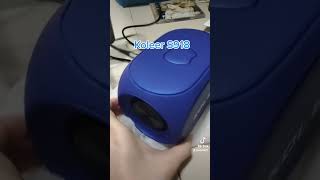 รีวิวลำโพงบลูทูธ Koleer S918 Bluetooth speaker by PDCเทียนทะเล [upl. by Deron]