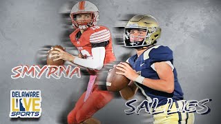 Salesianum visits Smyrna Football LIVE from Smyrna [upl. by Derwin]