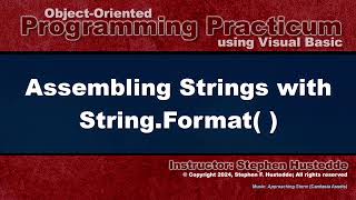 OOP Programming VB  03C StringFormat [upl. by Neyu]