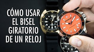 Cómo Se Usa El Bisel Anillo Giratorio De Un Reloj  Relojes de Buceo [upl. by Nav]