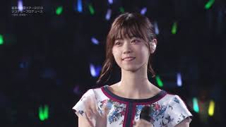 노기자카46乃木坂46 2018 한여름의 전국투어 지코츄프로듀스 流星ディスコティック유성디스코틱  니시노나나세amp요다유우키 [upl. by Ahsetra]