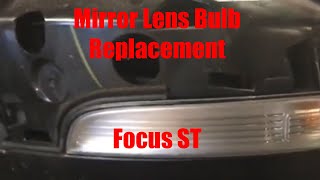 Mirror Signal Lenses Swap to LED on the ST [upl. by Dorcia]