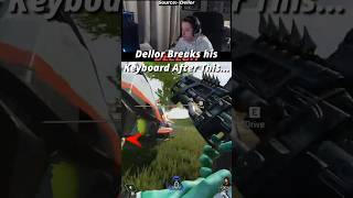 Dellor Breaks HIS Keyboard after this😂  Apex Legends shorts [upl. by Reames]