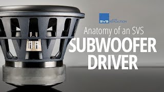 Anatomy of an SVS Subwoofer Driver [upl. by Artina530]