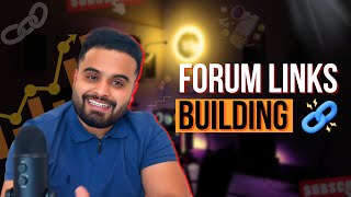 Forum Link Building Techniques  Link Building Course  Part 06 [upl. by Anidam571]