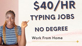 Best workfromhome typing gigs availablehow to make money online [upl. by Eelanej]