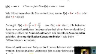 Stammfunktionen zusammengesetzter Funktionen [upl. by Yule]