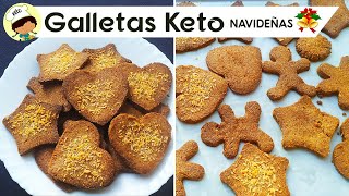 GALLETAS KETO  CETOGENICAS  DE COCO Y ALMENDRA  SIN GLUTEN [upl. by Pik]