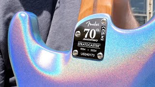 Fender Got These RIGHT  70th Stratocaster Ultra Amethyst Review [upl. by Ayerhs]