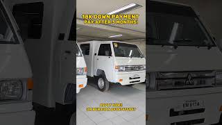 18K DOWN PAYMENT PAY AFTER 3 MONTHS MITSUBISHI L300 FB DUAL AIRCON mitsubishi l300 business [upl. by Yllim]