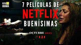 ¿Aburrido Descubre estas 7 PELÍCULAS IMPERDIBLES en Netflix  Fotograma 24 [upl. by Drofdarb802]