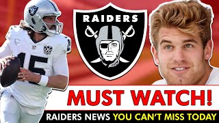 The Raiders News You Need To Know Today [upl. by Anifares]