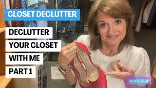 Closet Declutter Made Simple in 2024  Part 1 [upl. by Adnarahs]