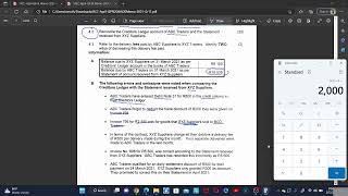 Creditors Reconciliation Statement Grade 11 [upl. by Alauqahs]