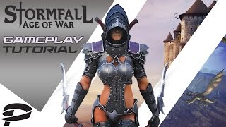 Stormfall Age of War Game Play tutorial for beginners [upl. by Lipfert34]