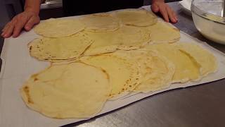 CREPES LEGGERE o SCRIPPELLECRESPELLE⭐RITA CHEF  Un impasto leggero e digeribile [upl. by Aseeram]