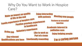 Hospice Interview Questions and Answers [upl. by Brinkema]