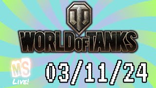 World Of Tanks Stream 03112024 Marking UDES 1516 9091 [upl. by Annuahsal600]