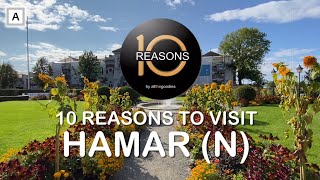 10 Reasons to visit Hamar Norway  TenReasons by Allthegoodiescom [upl. by Ayamahs]