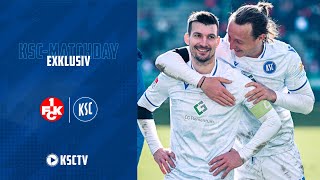 KSCMatchday Exklusiv  1 FC Kaiserslautern  Karlsruher SC [upl. by Htirehc275]