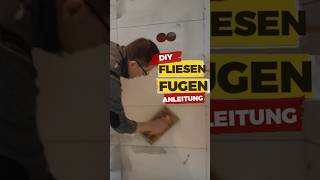 Fliesen Fugen DIY Anleitung [upl. by Colver813]