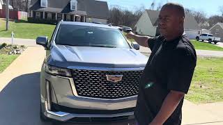 2022 Cadillac Escalade ESV Review [upl. by Aihsemek]