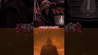 Darth Vader REBELS vs Knightfall Vader ROTS  vs  starwars [upl. by Biegel927]