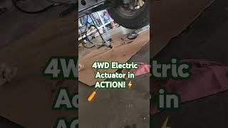 Testing 4WD actuator with vehicle off [upl. by Enaerb965]