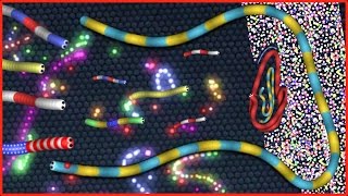 WORLDS LARGEST SLITHERIO TRAP  Slitherio Gameplay Playing With Slitherio Mods [upl. by Andriana223]