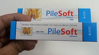 Pilesoft Ointment  Pilesoft Ointment ko kaise use kare  Pilesoft Ointment Uses Fayde Review Hindi [upl. by Ecinom]