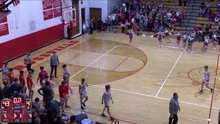 Rossville High School vs Western Boone High School Mens Varsity Basketball [upl. by Dnilazor]