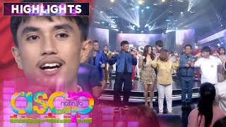 ASAP family takes on the quotMaybe This Timequot dance challenge  ASAP [upl. by Pubilis]