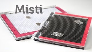 Card Making and Paper Crafting How To The Misti Stamping Tool [upl. by Marj]