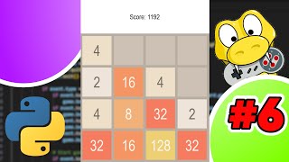 Faire un 2048 en Python  Partie 6  Fin du Jeu [upl. by Ecidnacal]