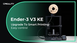 Ender 3 V3 KE Enjoy the Fun of Going Beyond Space Limits with LAN Printing and Cloud Printing [upl. by Pilihp]