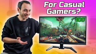 A Cheap 1440p Gaming Monitor iiyama GB2745QSUB1 review 100Hz IPS [upl. by Lindemann]