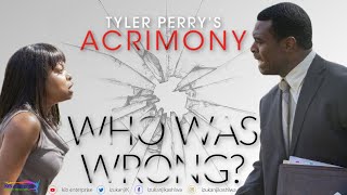 UNDERSTANDING THE MOVIE ACRIMONY WHO WAS WRONG [upl. by Thacher684]