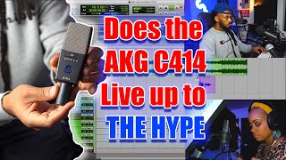 AKG C414 Unboxing  Review and Recording Session [upl. by Xino]