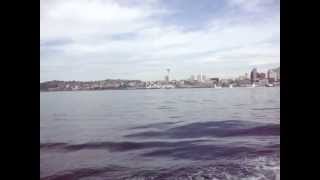 Bremerton to Seattle ferry ride [upl. by Wivinia]