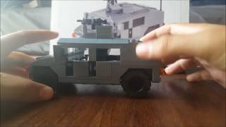 Brickmania M1025 HMMWV Review [upl. by Akila898]