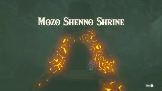 Zelda Breath of the Wild  Mozo Shenno Shrine  Hebra Tower Region [upl. by Koren]