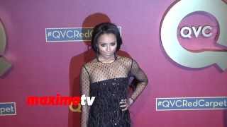 Kat Graham 5th Annual QVC quotRed Carpet Stylequot PreOscars Fashion Arrivals [upl. by Donnie]